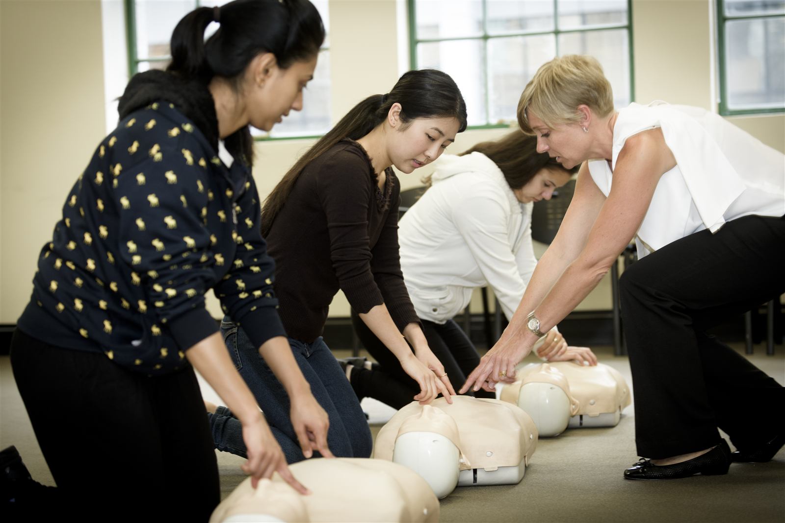 CPR training class in Hornsby